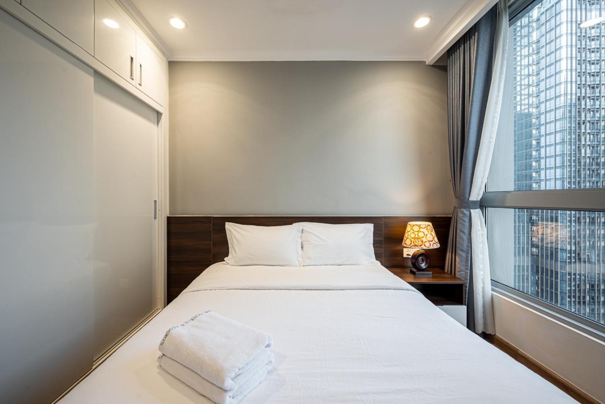 Luxury Apartment At Vinhomes Central Park 胡志明市 外观 照片