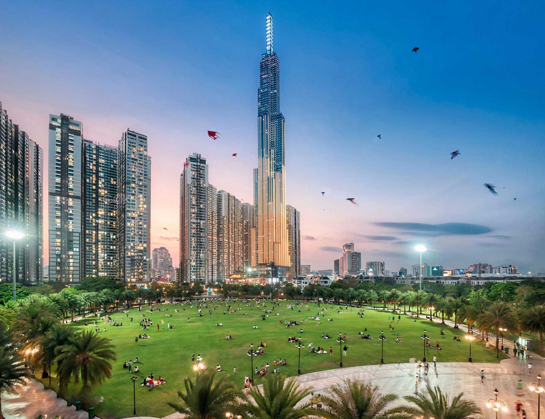 Luxury Apartment At Vinhomes Central Park 胡志明市 外观 照片