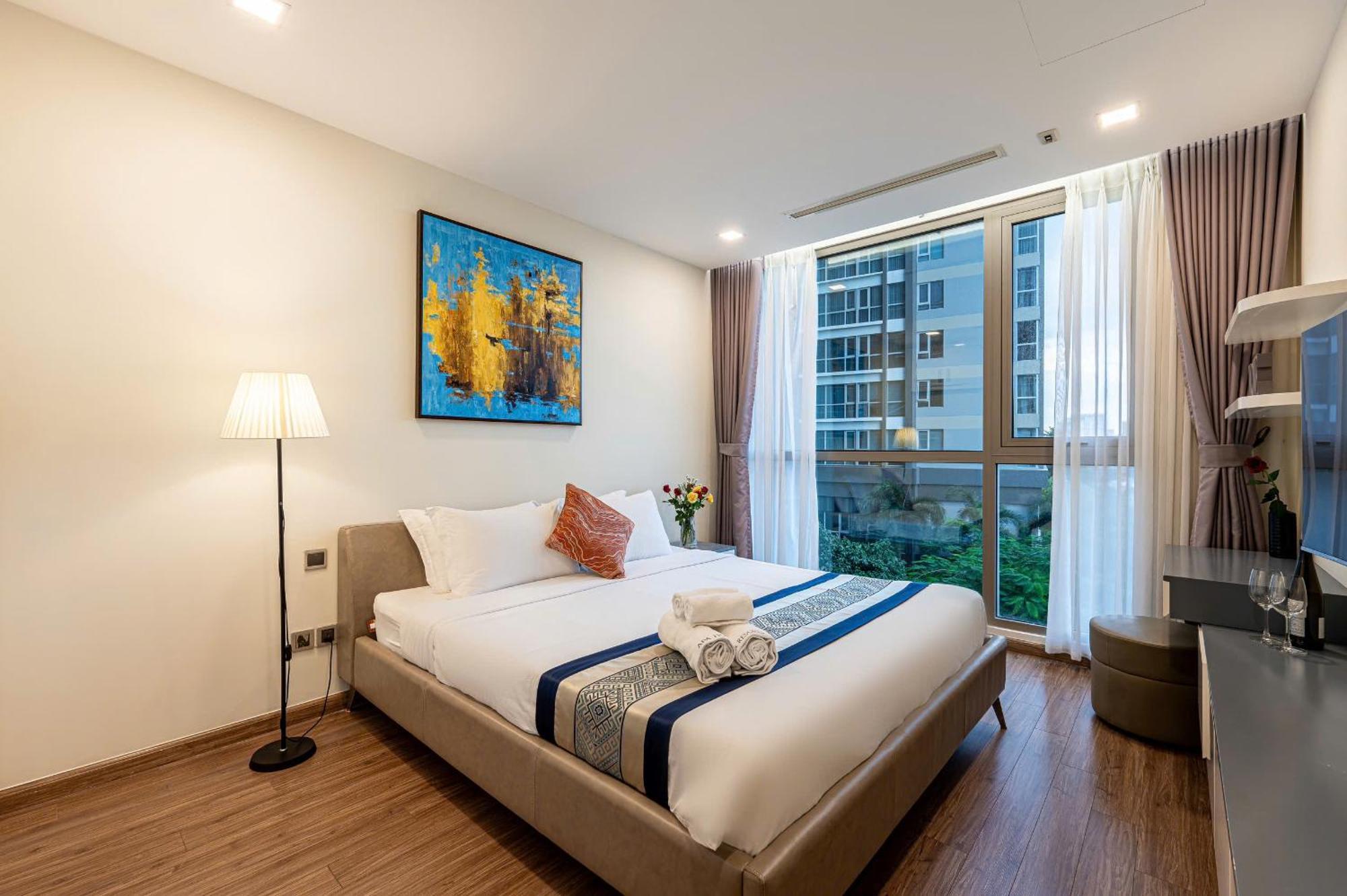 Luxury Apartment At Vinhomes Central Park 胡志明市 外观 照片